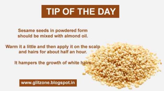 tip of the day for white hairs